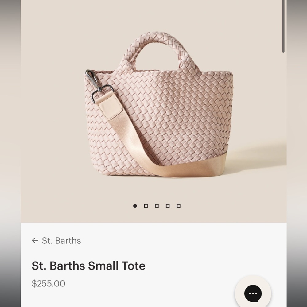 Naghedi St. Barths Small Tote
Shell Pink